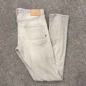 Scotch & Soda Men's 32x34 Phaidon Jeans Factory Distressed Slim Fit Button Fly